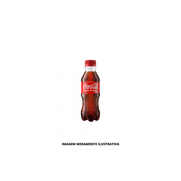 REFRIGERANTE - COCA COLA - PET MINI 200ML ORIGINAL